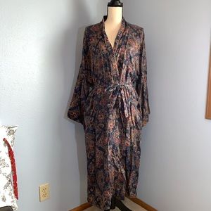 Vintage silk Dior robe